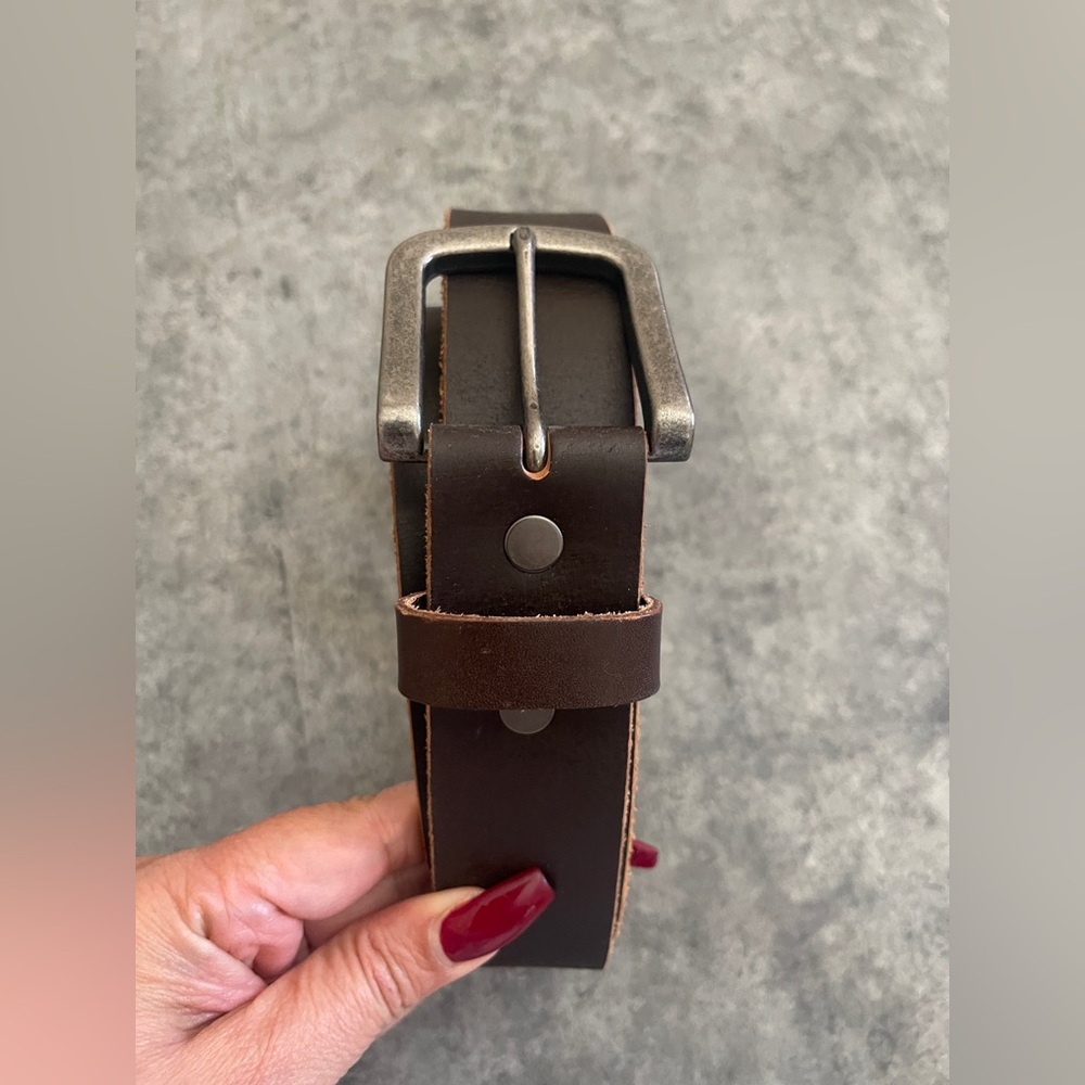 Men’s leather belt